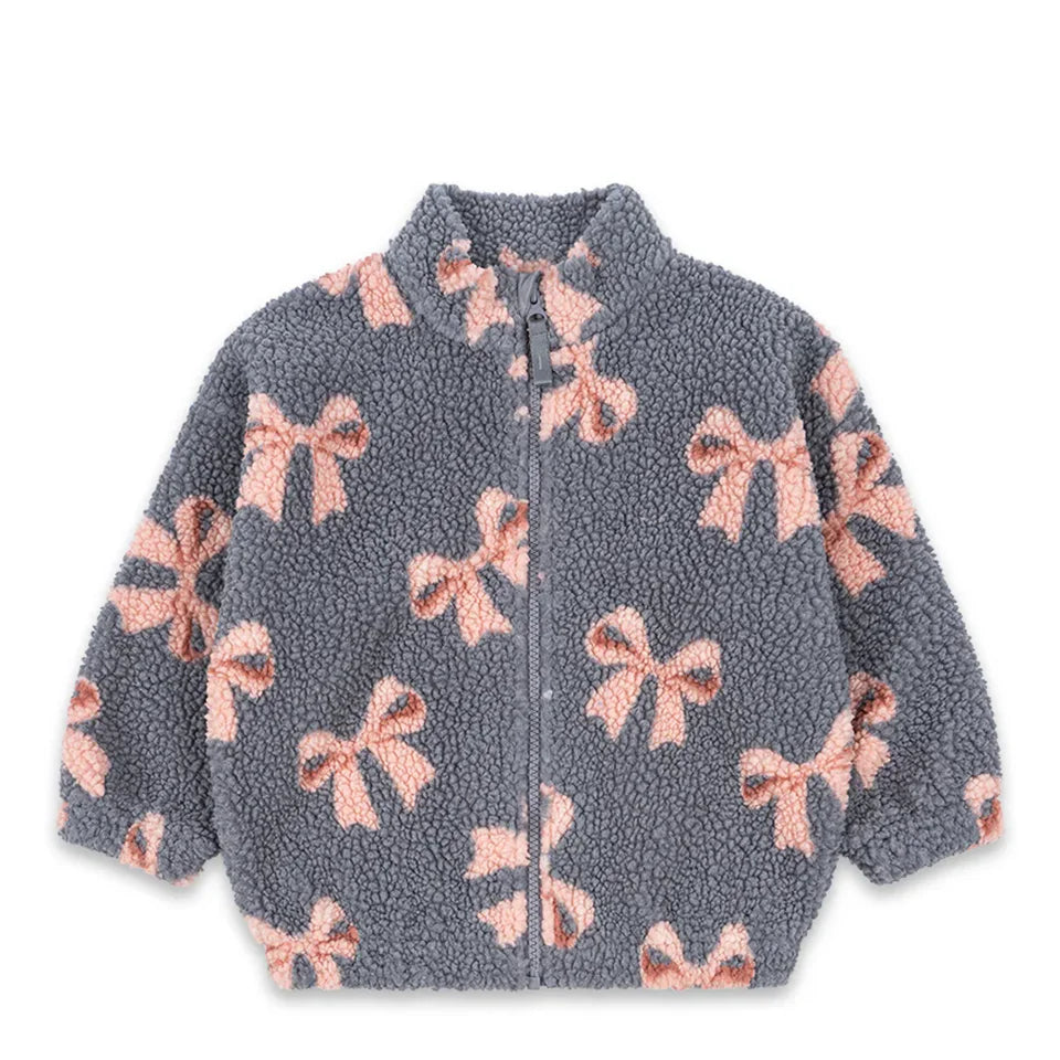 Jessy | Winter Children Cotton Warm Outerwear Clothing Girls Print Jackets Baby Boys Plus Fleece Jackets Children's Clothing