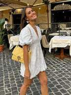 Lyna — Textured Dress