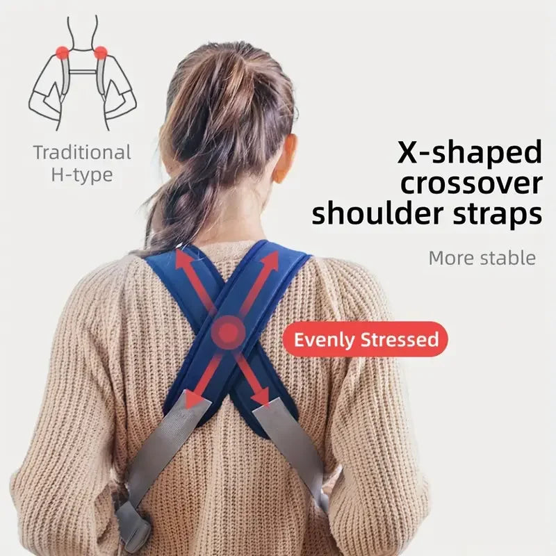 ISA | Carrier Wrap Versatile for All Seasons Multifunctional Shoulder Carrier Four Carrying Methods Front and Back