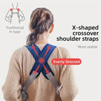 ISA | Carrier Wrap Versatile for All Seasons Multifunctional Shoulder Carrier Four Carrying Methods Front and Back