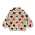 Jessy | Winter Children Cotton Warm Outerwear Clothing Girls Print Jackets Baby Boys Plus Fleece Jackets Children's Clothing