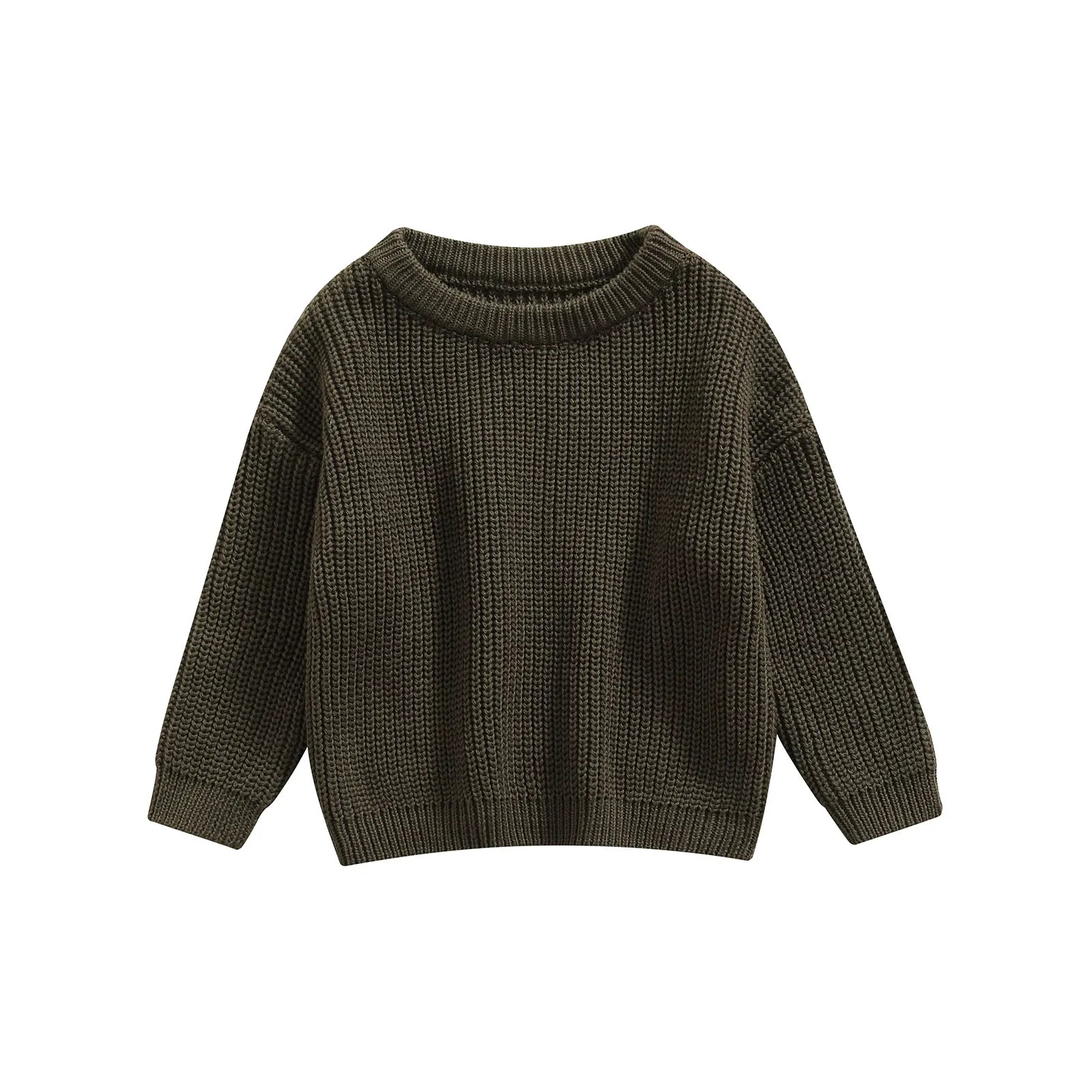 Charlie | 0-9M Autumn New Baby Boys Girls Clothing Baby Sweater Toddler Knitted Sweater Newborn Knitted Cotton Baby Sweater Tops with Long Sleeves