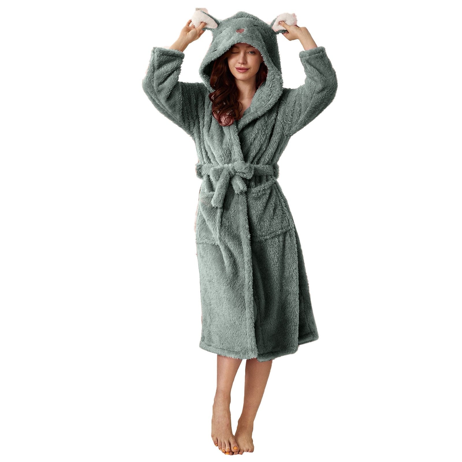 Chichi Bathrobe | Ultimate Soft, Cute, and Wonderfully Warm ( Bunny / Fox )