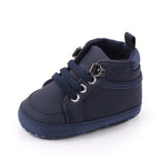 ISA | Baby Casual Shoes Ankle-covering Little Boots for 0-1 Year Toddler Boys Outdoor Prewalking.