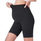 ISA | Maternity leggings High Waist Belly Support Leggings for Pregnant Women Pregnancy Skinny Pants Body Shaping Postpartum Pants