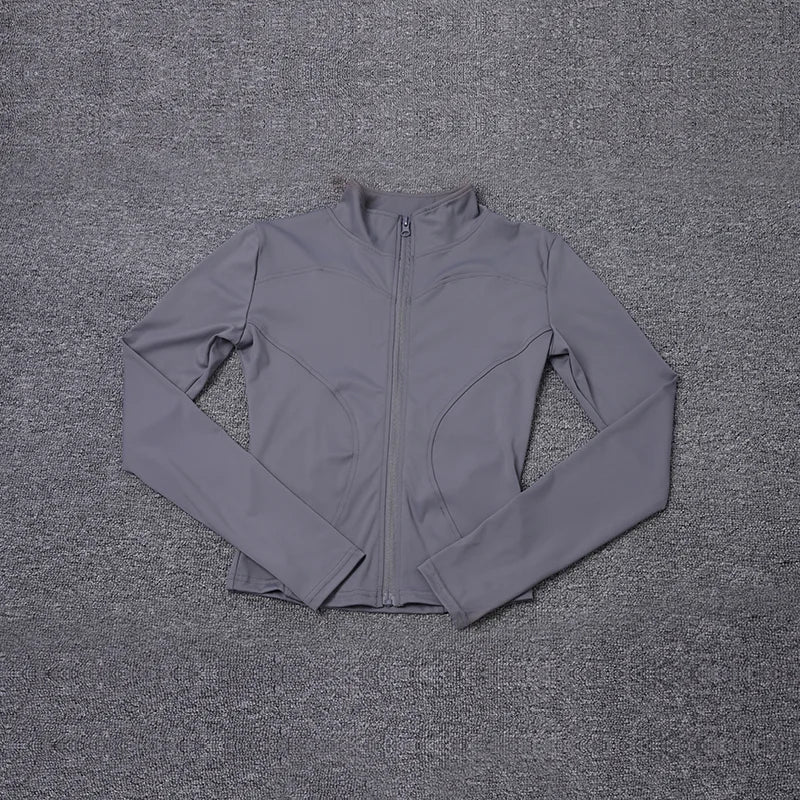 Kim | Women's Sports Jacket Long Sleeve Training Jacket Gym Workout Clothing Yoga Sportswear