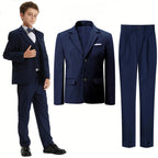 Cody | Boys Clothing Suit for Child Outfit  Party Blazer Wedding Ceremony Flower Piano Performance Birthday Gift Set 3 Pieces