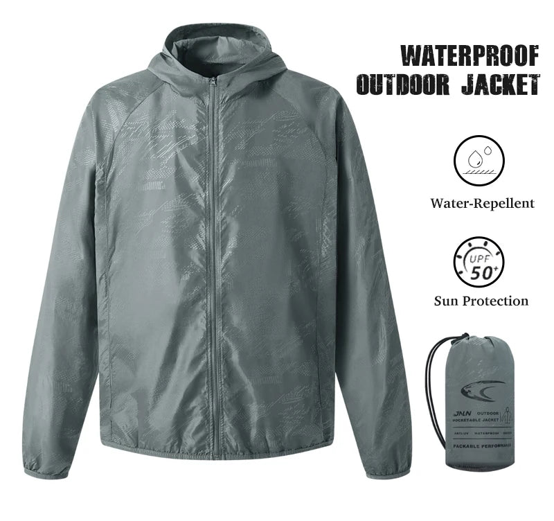 Robin | Men's and Women's Waterproof Hiking Jacket Quick-Drying Sun Protection Windbreaker