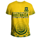 Australia Flag T-Shirts Men / Women Australian National Emblem T-Shirt Street Summer Sport Short Sleeve Loose T-Shirts Clothing