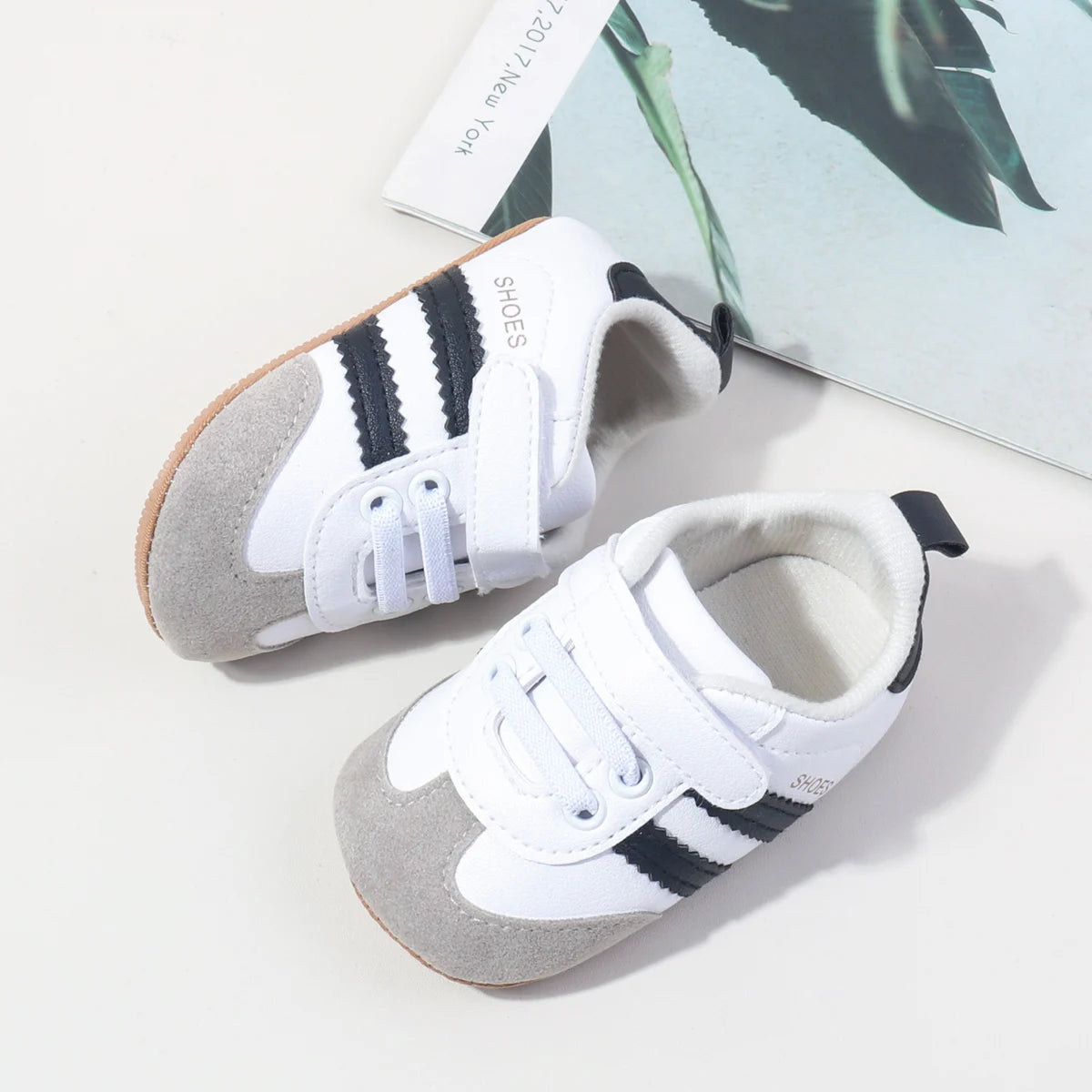 Baby Unisex First Walking Shoes Indoor Outdoor Toddler Shoes for 0-18 Months High Quality PU Leather