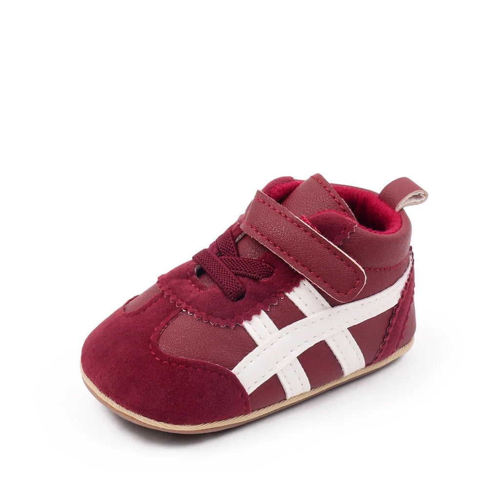 ISA | Spring and Autumn Baby Boys and Girls First Walking Shoes Toddler Shoes for 0-18M Fashion Design Casual Shoes