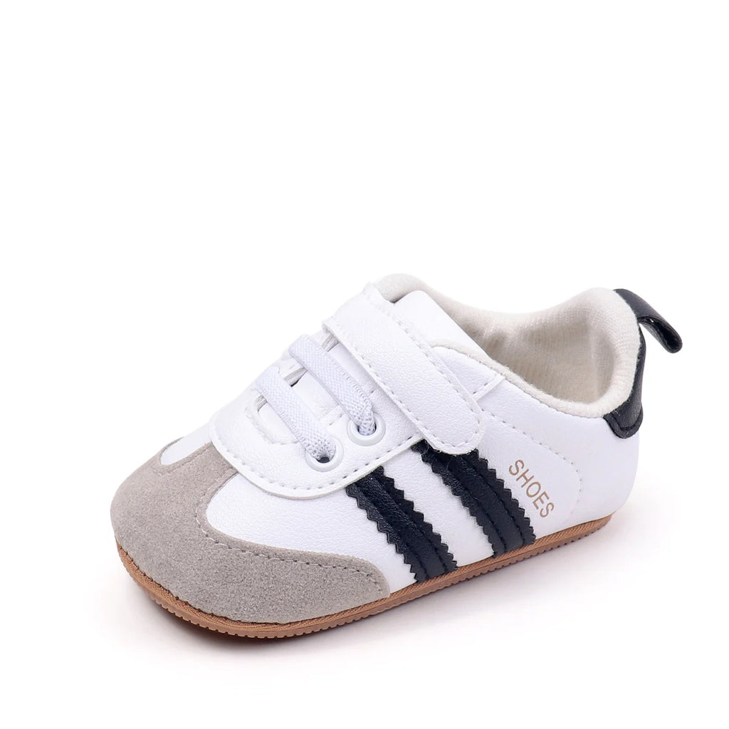 Baby Unisex First Walking Shoes Indoor Outdoor Toddler Shoes for 0-18 Months High Quality PU Leather