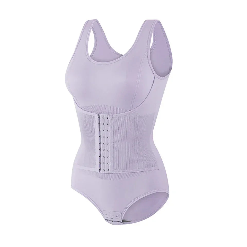 Lily | New Bodysuit Shapewear with Zipper Women’s Tummy Control Body Shaper Waist Trainer Slimming Cincher Corset Tops