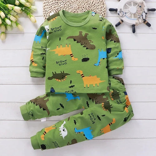 Charlie | Children's Clothing Kids Sets Kids Clothing Boys Girls Cotton Autumn Winter Wear Pants Nightwear