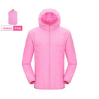Hiking Jacket For Men and Women Waterproof Quick-Drying Windbreaker Anti UV
