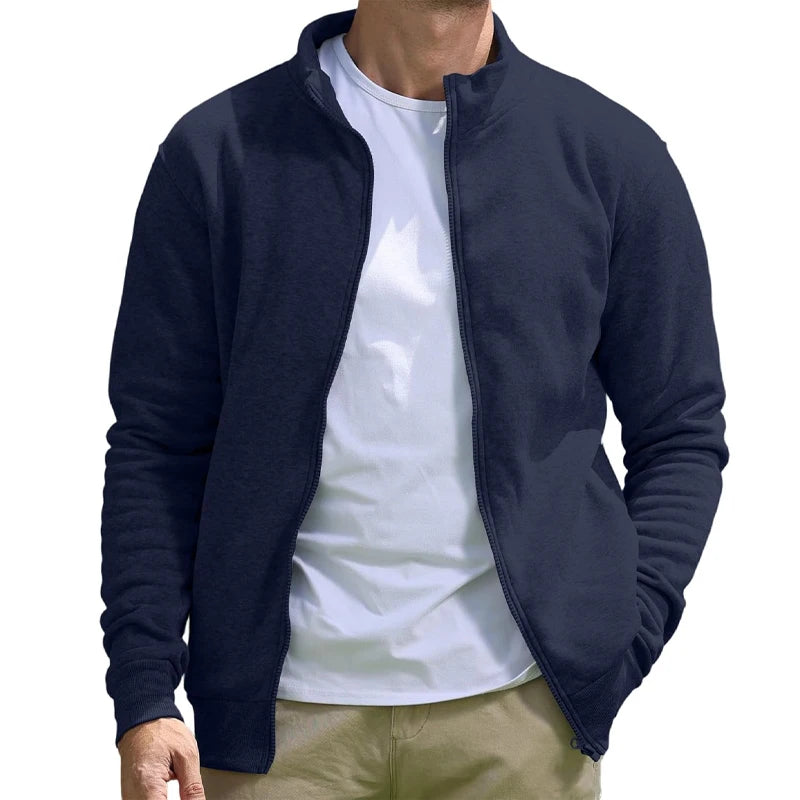Davy | Men's Sweatshirt with Full Zipper Casual Jacket