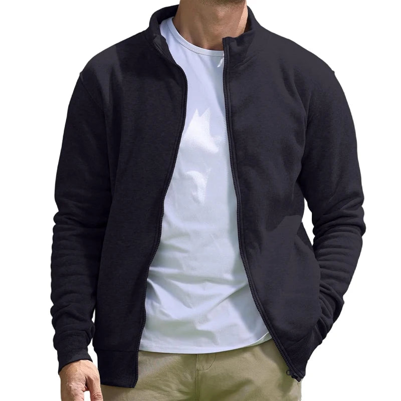Davy | Men's Sweatshirt with Full Zipper Casual Jacket