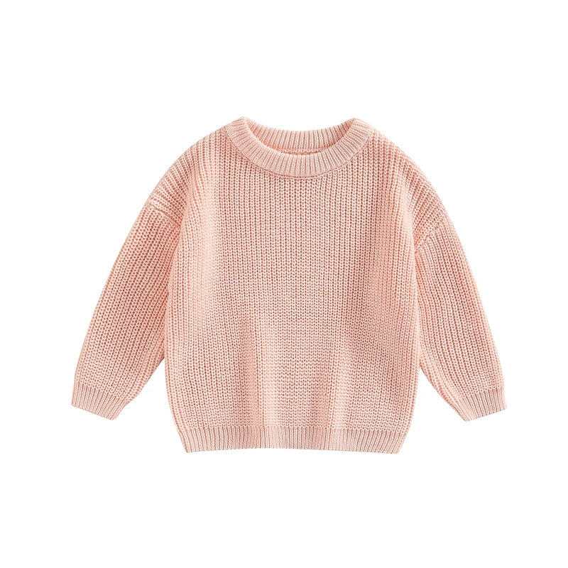 Charlie | 0-9M Autumn New Baby Boys Girls Clothing Baby Sweater Toddler Knitted Sweater Newborn Knitted Cotton Baby Sweater Tops with Long Sleeves