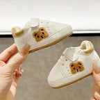 ISA | Panda Sports Shoes for Boys and Girls in Spring and Autumn Seasons Children's Fashion Sport Shoes Baby Shoes from 0 to 18 Months.