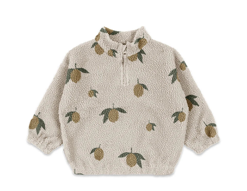 Jessy | Winter Children Cotton Warm Outerwear Clothing Girls Print Jackets Baby Boys Plus Fleece Jackets Children's Clothing