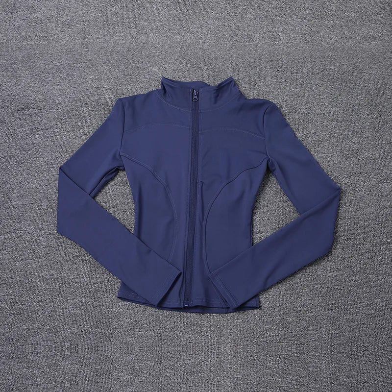 Kim | Women's Sports Jacket Long Sleeve Training Jacket Gym Workout Clothing Yoga Sportswear