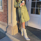 Amy | Metallic Western Embroidered Ankle Boots