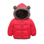 Charlie | Boys Girls Thick Jackets Winter Children Padded Fleece Warm Coats Kids Cotton Outerwear with Hood Children's Clothing Snowsuit