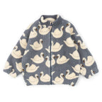 Jessy | Winter Children Cotton Warm Outerwear Clothing Girls Print Jackets Baby Boys Plus Fleece Jackets Children's Clothing