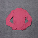 Kim | Women's Sports Jacket Long Sleeve Training Jacket Gym Workout Clothing Yoga Sportswear