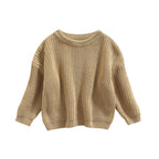 Charlie | 0-9M Autumn New Baby Boys Girls Clothing Baby Sweater Toddler Knitted Sweater Newborn Knitted Cotton Baby Sweater Tops with Long Sleeves