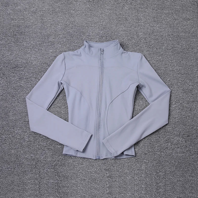 Kim | Women's Sports Jacket Long Sleeve Training Jacket Gym Workout Clothing Yoga Sportswear