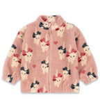 Jessy | Winter Children Cotton Warm Outerwear Clothing Girls Print Jackets Baby Boys Plus Fleece Jackets Children's Clothing