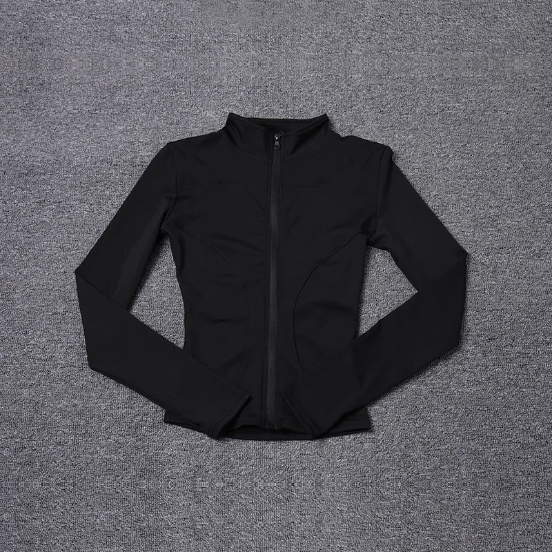 Kim | Women's Sports Jacket Long Sleeve Training Jacket Gym Workout Clothing Yoga Sportswear