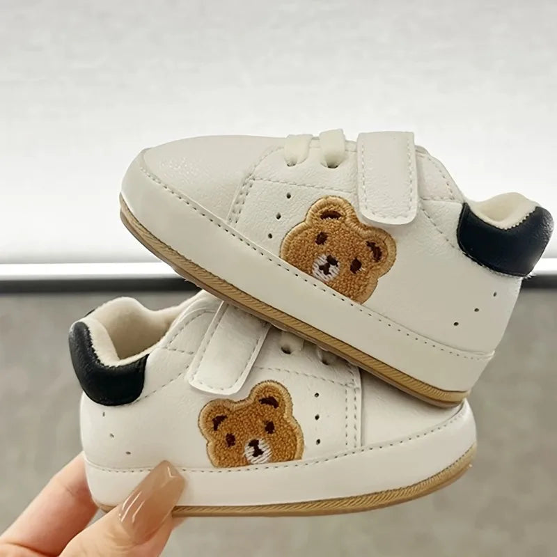 ISA | Panda Sports Shoes for Boys and Girls in Spring and Autumn Seasons Children's Fashion Sport Shoes Baby Shoes from 0 to 18 Months.