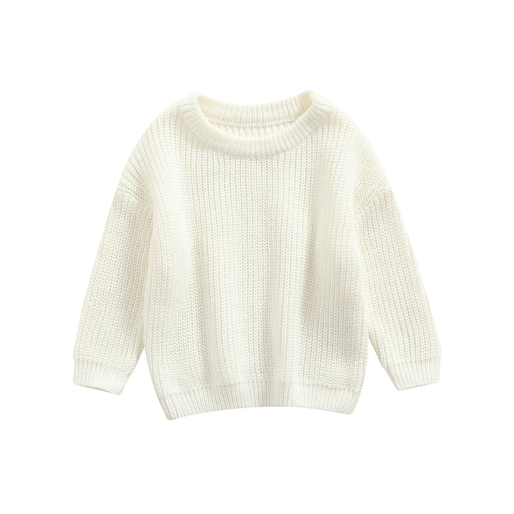Charlie | 0-9M Autumn New Baby Boys Girls Clothing Baby Sweater Toddler Knitted Sweater Newborn Knitted Cotton Baby Sweater Tops with Long Sleeves