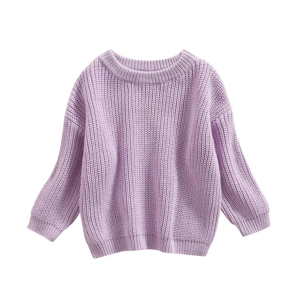 Charlie | 0-9M Autumn New Baby Boys Girls Clothing Baby Sweater Toddler Knitted Sweater Newborn Knitted Cotton Baby Sweater Tops with Long Sleeves
