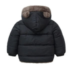 Charlie | Boys Girls Thick Jackets Winter Children Padded Fleece Warm Coats Kids Cotton Outerwear with Hood Children's Clothing Snowsuit