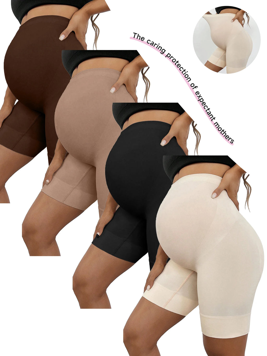 Lia | Maternity Leggings Short High Waist Sports Hip Clothing Pregnant Woman Yoga Fitness Sportswear Slim Fashion Shorts Clothing