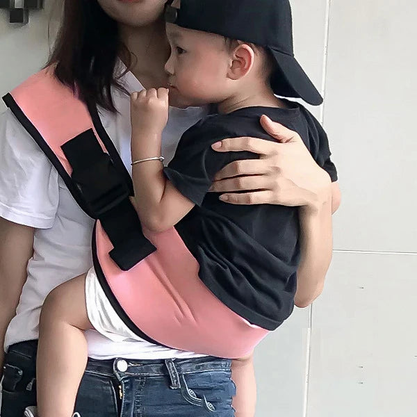 ISA | Outdoor Portable Carrier for 1-36 Month Toddlers Adjustable Child Baby Hip Strap Multifunctional Foldable Storage