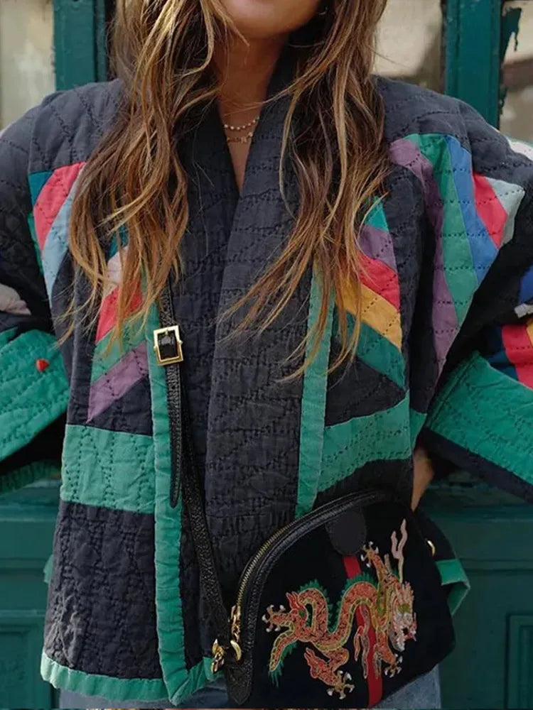 Anique Oversized Multicolor Vest for Women