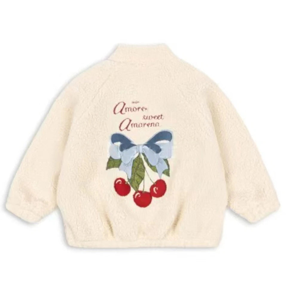 Jessy | Winter Children Cotton Warm Outerwear Clothing Girls Print Jackets Baby Boys Plus Fleece Jackets Children's Clothing