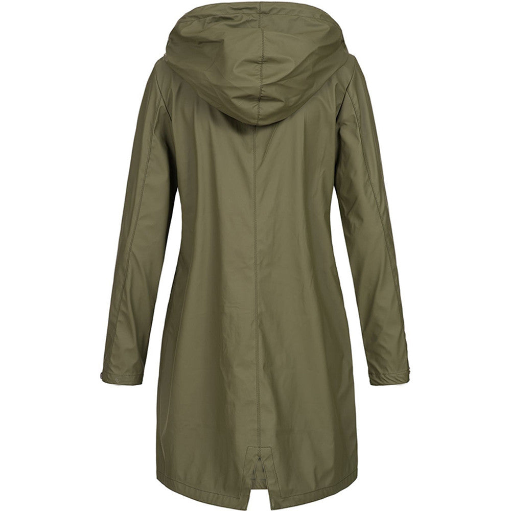 Robin | Women's Stylish Waterproof Rain Jacket Cut