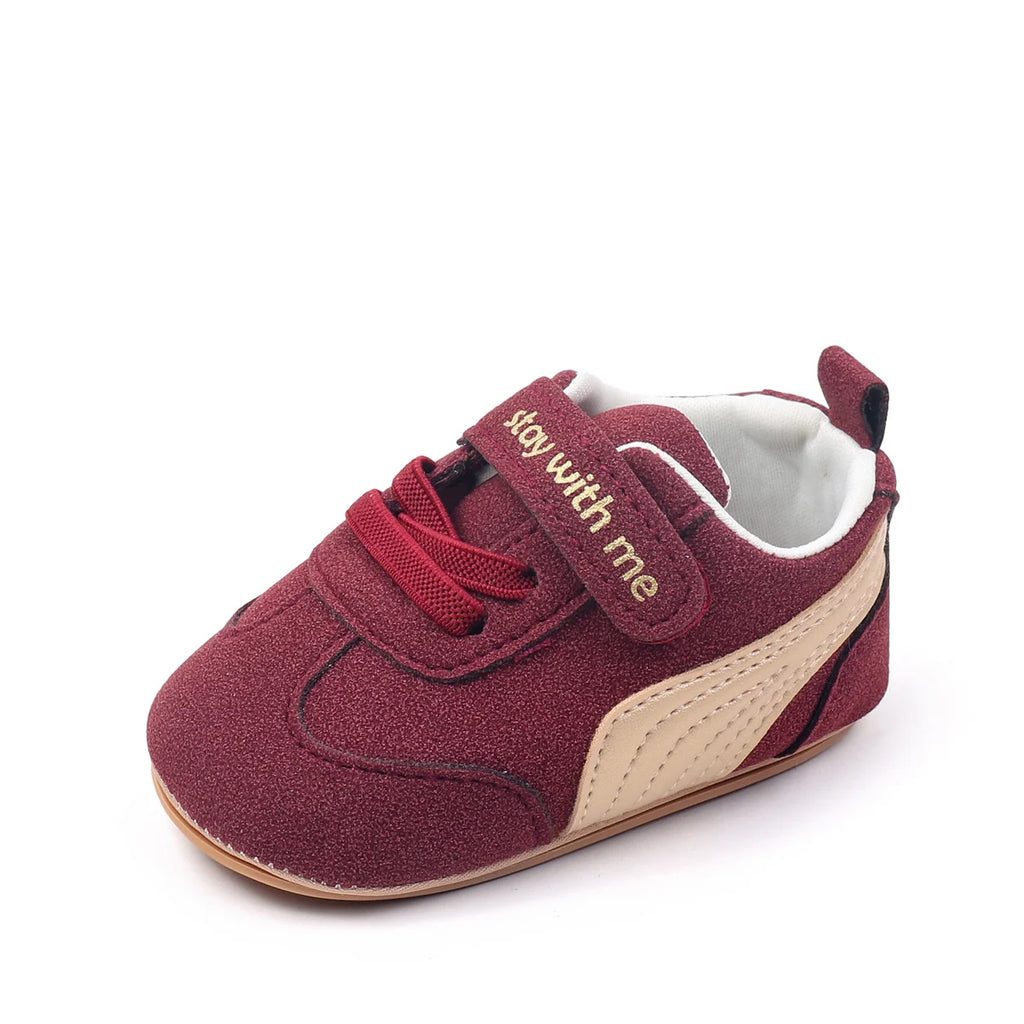 Stay with me | Spring and Autumn Baby Boys and Girls First Walking Shoes Toddler Shoes Newborn Pre-Walking Fashion Casual Shoes.