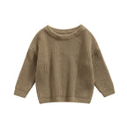 Charlie | 0-9M Autumn New Baby Boys Girls Clothing Baby Sweater Toddler Knitted Sweater Newborn Knitted Cotton Baby Sweater Tops with Long Sleeves