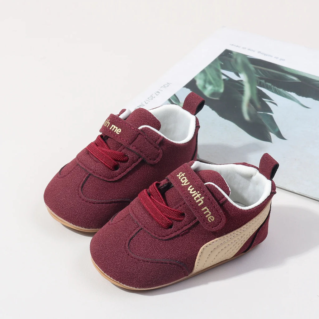 Stay with me | Spring and Autumn Baby Boys and Girls First Walking Shoes Toddler Shoes Newborn Pre-Walking Fashion Casual Shoes.