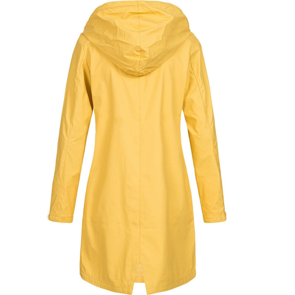 Robin | Women's Stylish Waterproof Rain Jacket Cut