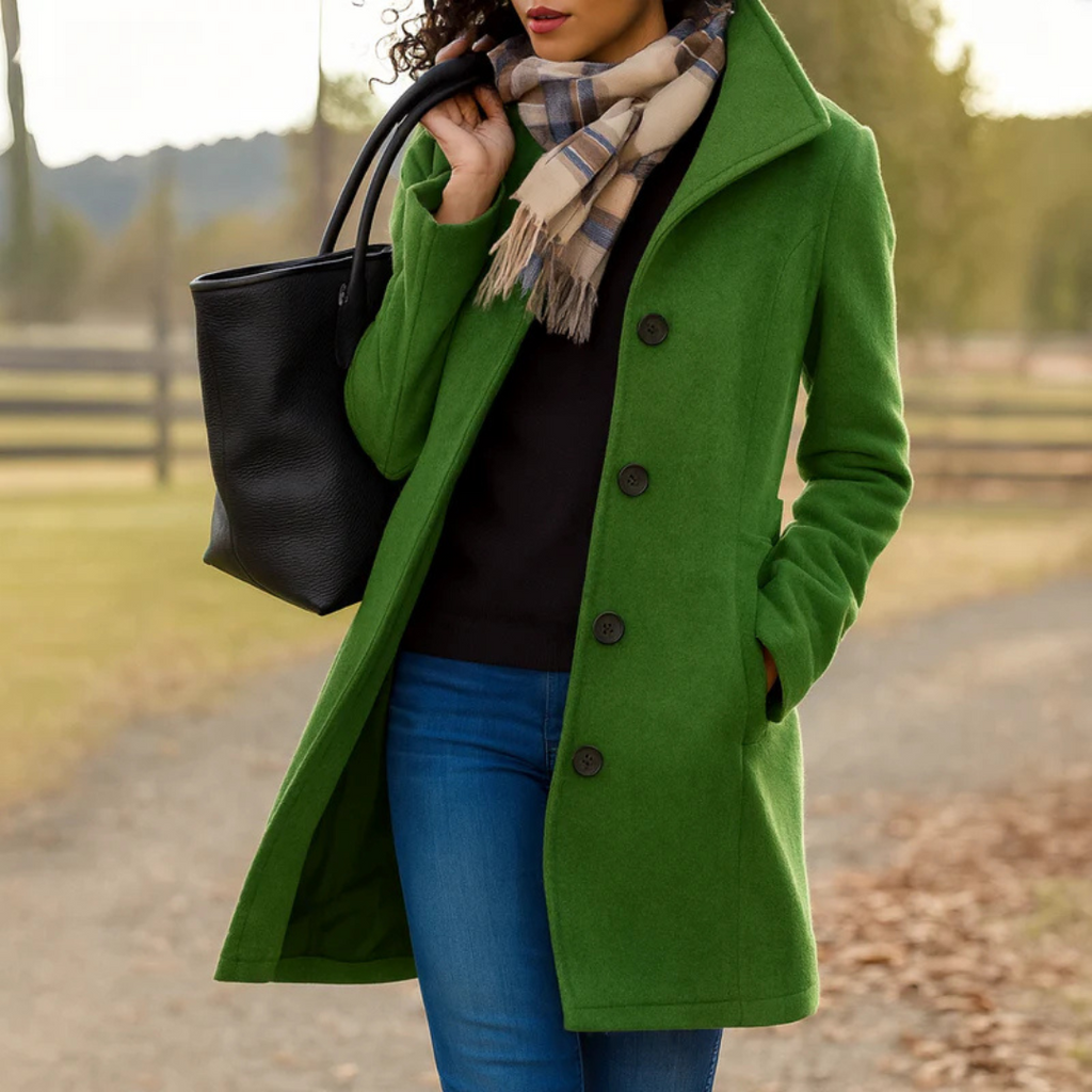 Kim | Coat Wool Winter Timeless Style Elegant Coat