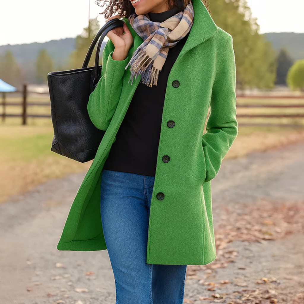 Kim | Coat Wool Winter Timeless Style Elegant Coat
