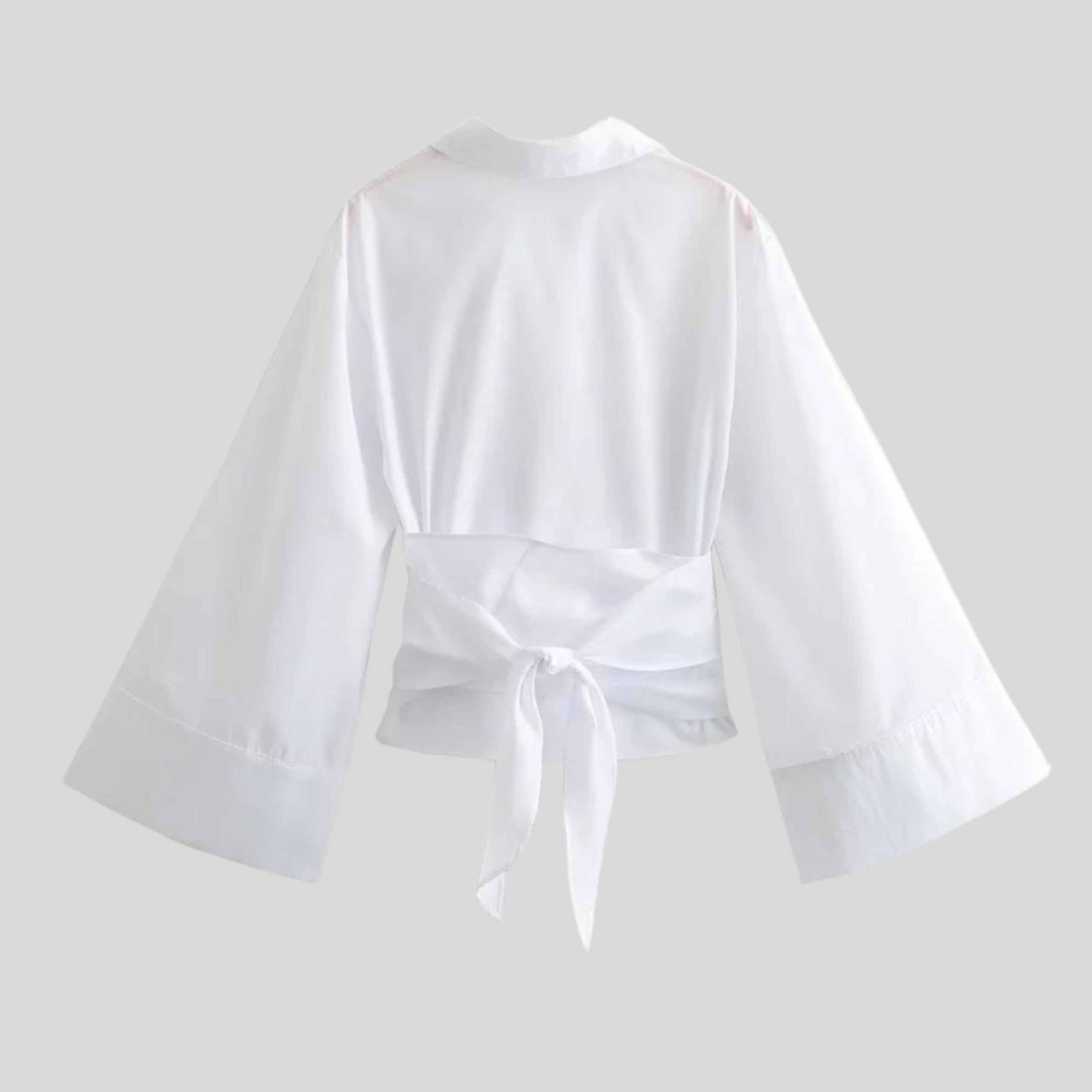 Marlyn | Stylish Cotton Women's Top with Tied Belt