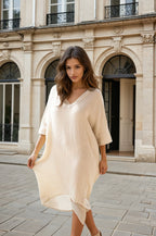 Noa | Summer Linen Blend Caftan